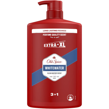 Gel de dus si sampon Whitewater, 1000ml, Old Spice