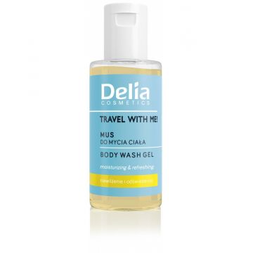 Gel de dus travel size, 50ml, Delia Cosmetics