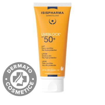 Lotiune protectie solara hidratanta SPF50+ UVEBLOCK, 100ml, Isis Pharma