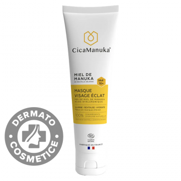 Masca pentru ten stralucitor cu miere de Manuka IAA10+, 100ml, CicaManuka