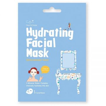 Masca tip servetel pentru hidratare intensa, 20g, Cettua