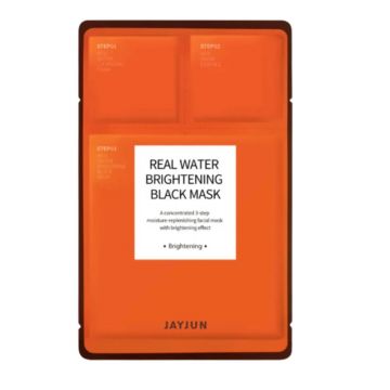 Masca tip servetel Real Water Brightening Black Mask, 1 bucata, JayJun