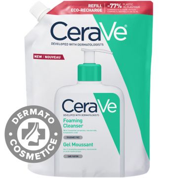 Rezerva Gel de curatare  spumant piele normal-grasa, 473ml, CeraVe