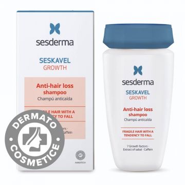 Sampon impotriva caderii parului Seskavel Growth, 250ml, Sesderma