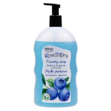 Sapun spuma cu aroma de afine, 1000ml, Naturaphy