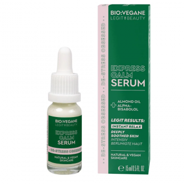 Ser calmant pentru ten De-Stress Obsessed Legit Beauty, 15ml, Bio:Vegane