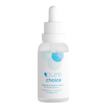 Ser ingrijire faciala pentru inchiderea porilor, 30ml, Pure Choice