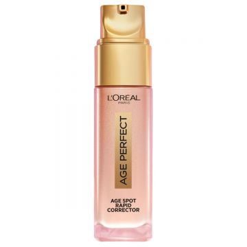 Serum anti pete pigmentare cu extract de Bujor si Niaciamida Age Perfect, 30ml, L'Oreal Paris