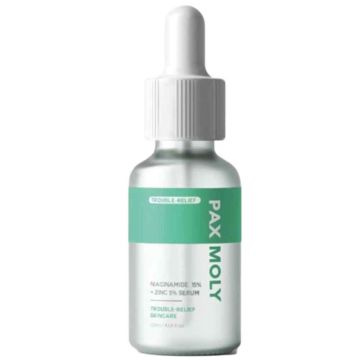 Serum cu 15% niacinamide + 5% zinc, 30ml, Pax Moly