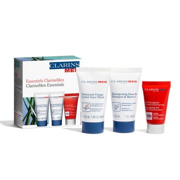 Set de ingrijire pentru barbati Men Essentials, Clarins