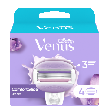 Set rezerve aparat de ras Venus ComfortGlide Breeze, 4 bucati, Gillette