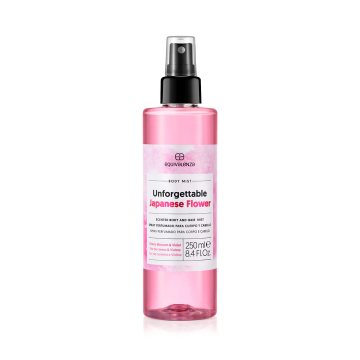 Spray pentru corp si par Unforgettable Japanese Flower, 250ml, Equivalenza