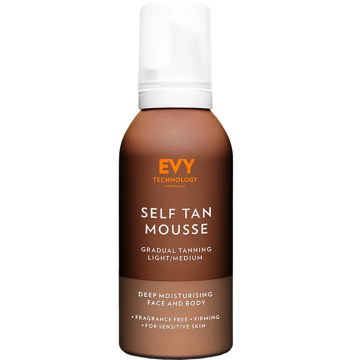 Spuma autobronzanta Self Tan Mousse Light/Medium, 150ml, Evy Technology