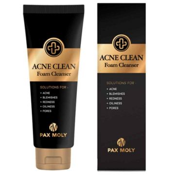 Spuma de curatare anti-acnee, 120ml, Pax Moly