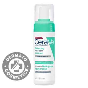 Spuma de curatare reechilibranta pentru ten normal si mixt, 148ml, CeraVe