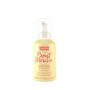 Spuma fortifianta cu ulei de Rozmarin pentru parul cret Strong Curl, 290ml, Umberto Giannini