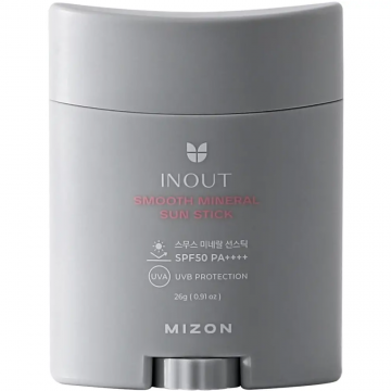 Stick hidratant pentru fata cu SPF50 PA++++ Inout Smooth Mineral, 26g, Mizon
