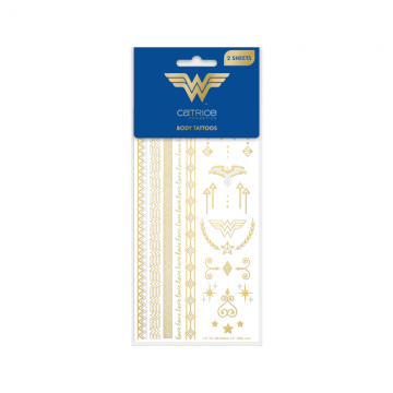 Tatuaje pentru corp Wonder Woman, 2 bucati, Catrice