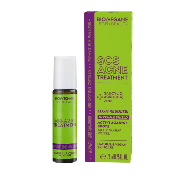 Tratament pentru acnee S.O.S Spot Be Gone, 7.5ml, Bio:Vegane