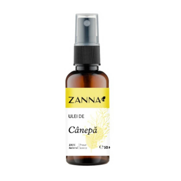 Ulei de canepa, 50ml, Zanna