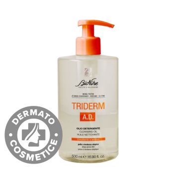 Ulei de cutarare a pielii cu dermatita atopica Triderm, 500ml, Bionike