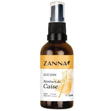 Ulei din samburi de caise, 50ml, Zanna