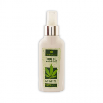 Ulei multifunctional de corp cu canabis, 100ml, Fresh Secrets