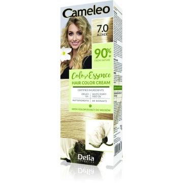 Vopsea de par Cameleo Color Essence 7.0 Blond, 75g, Delia Cosmetics
