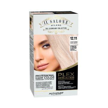 Vopsea permanenta Plex Rebuilder Nr. 12.11 Silver Platinum, 100ml, Il Salone Milano