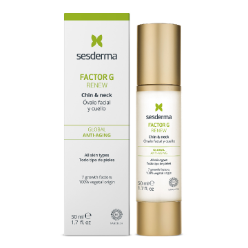 Crema contur pentru fata si gat Factor G Renew, 50ml, Sesderma