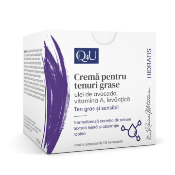 Crema cu levantica pentru tenuri grase, 50ml, Tis Farmaceutic