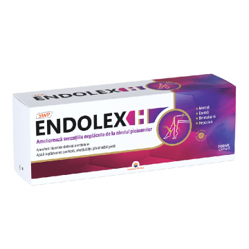 Crema pentru picioare obosite Endolex H, 200 ml, Sun Wave Pharma