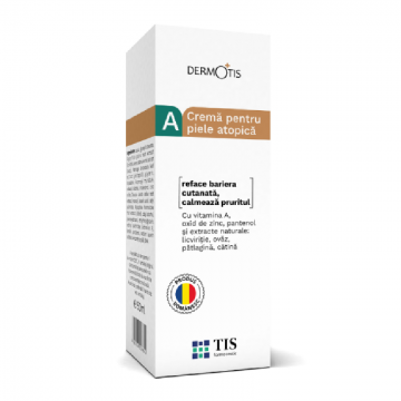 Crema pentru piele atopica DermoTis, 40 ml, Tis Farmaceutic