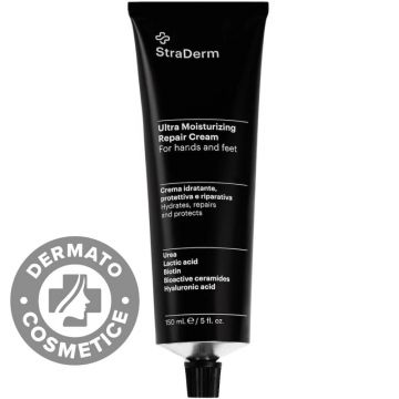 Crema ultra hidratanta pentru maini si picioare, 150ml, StraDerma