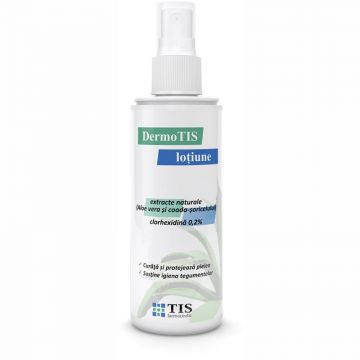 DermoTIS Lotiune cu clorhexidina 0.2% si extracte naturale x 110 ml