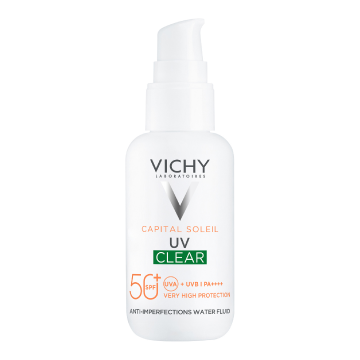 Fluid apos anti-imperfecțiuni cu SPF50+ Capital Soleil UV CLEAR, 40 ml, Vichy