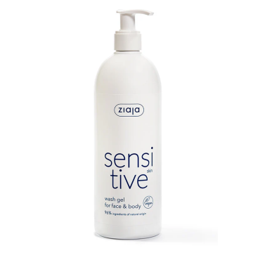 Gel crema curatare fata si corp Sensitive, 400ml, Ziaja