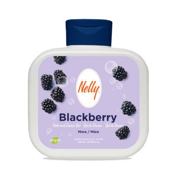 Gel de dus cu aroma de mure, 750ml, Nelly