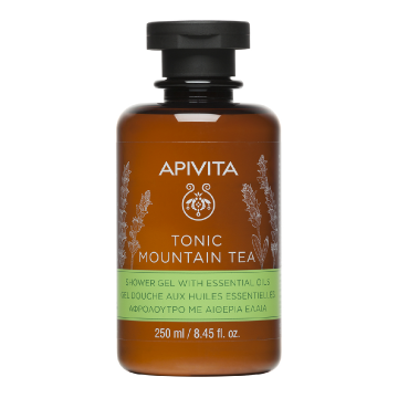 Gel dus cu ceai de munte, 250 ml, Apivita
