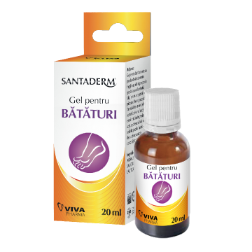 Gel pentru bataturi Santaderm, 20 ml, Viva Pharma