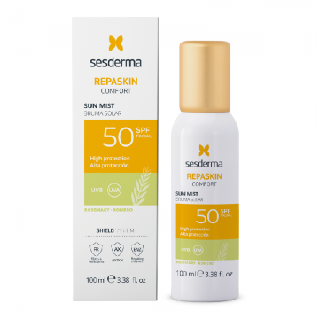 Mist cu protectie solara SPF50, Comfort Repaskin Rosemary, 100 ml, Sesderma