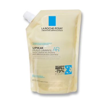 Rezerva eco Ulei de dus Lipikar AP+, 400 ml, La Roche-Posay