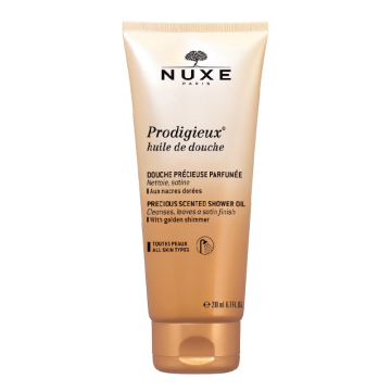 Ulei de dus toate tipurile de piele Prodigieux, 200 ml, Nuxe