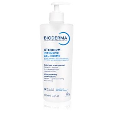 Bioderma Atoderm Intensive Gel-Cream îngrijire calmantă  pentru piele foarte sensibila sau cu dermatita atopica