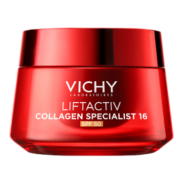 Crema antirid de zi cu SPF 50 Liftactiv Collagen Specialist 16, 50 ml, Vichy