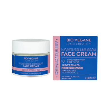 Crema de fata hidratanta, Hydration BFF, 50ml, Bio:Vegane Legit Beauty