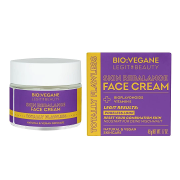 Crema de fata reechilibranta, Totally Flawless, 50 ml, Bio:Vegane Legit Beauty