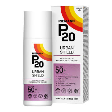 Crema de fata SPF50+ Urban Shield, P20, 50 ml, Riemann