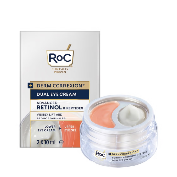 Crema de ochi duo Derm Correxion, 2*10 ml, RoC Skincare