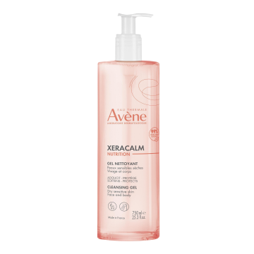 Gel de curatare delicat Xeracalm Nutrition, 750 ml, Avene